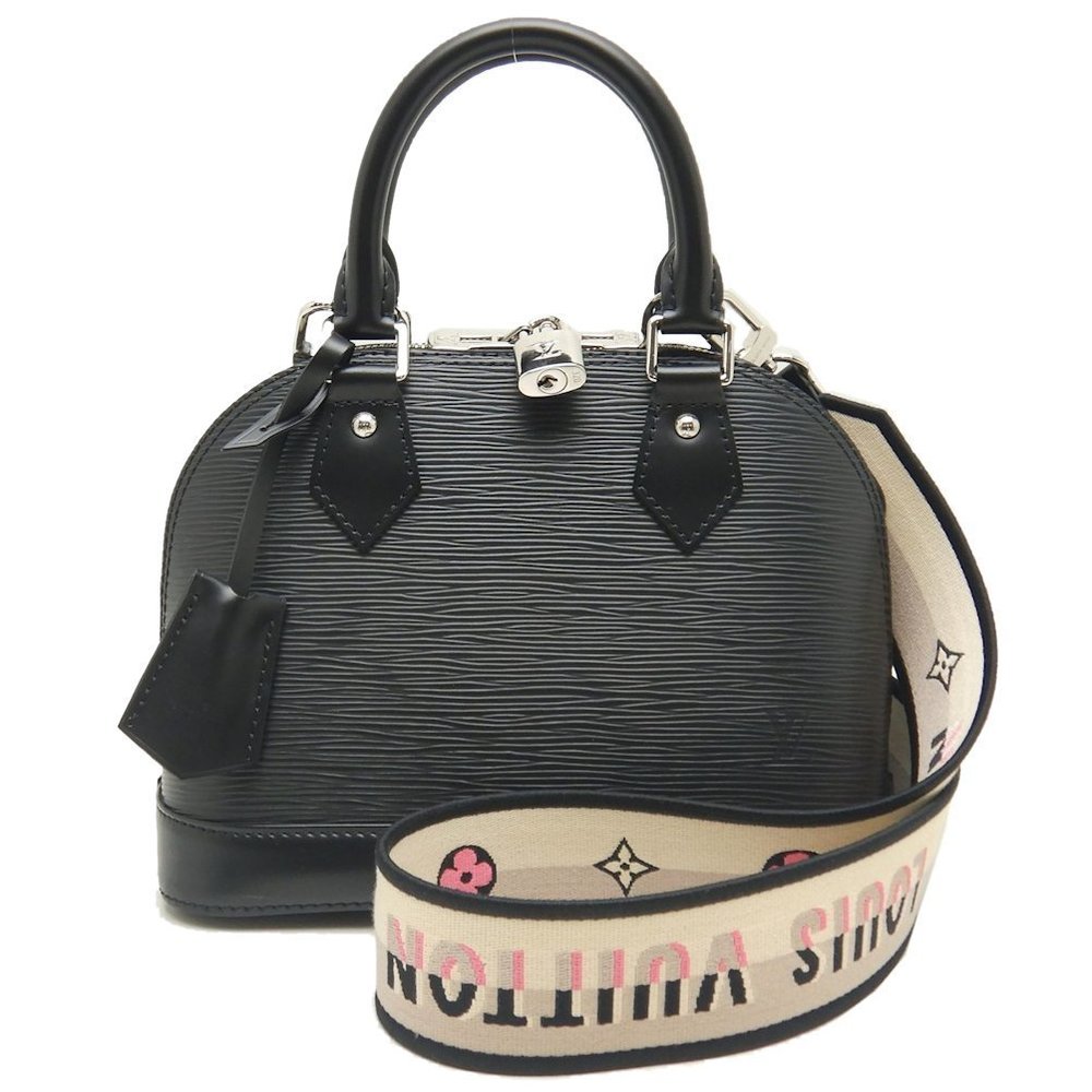 Louis Vuitton Epi Alma BB Handbag Noir
